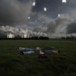 Picture of train and stars in a cage Photo Art Alastair Magnaldo