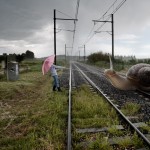 railway photo surrealist photographic art Alastair Magnaldo