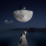 Jetée lune Alastair Magnaldo Photographie d'Art surréaliste