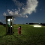 Appel cabine téléphonique Alastair Magnaldo Photographie d'Art surréaliste